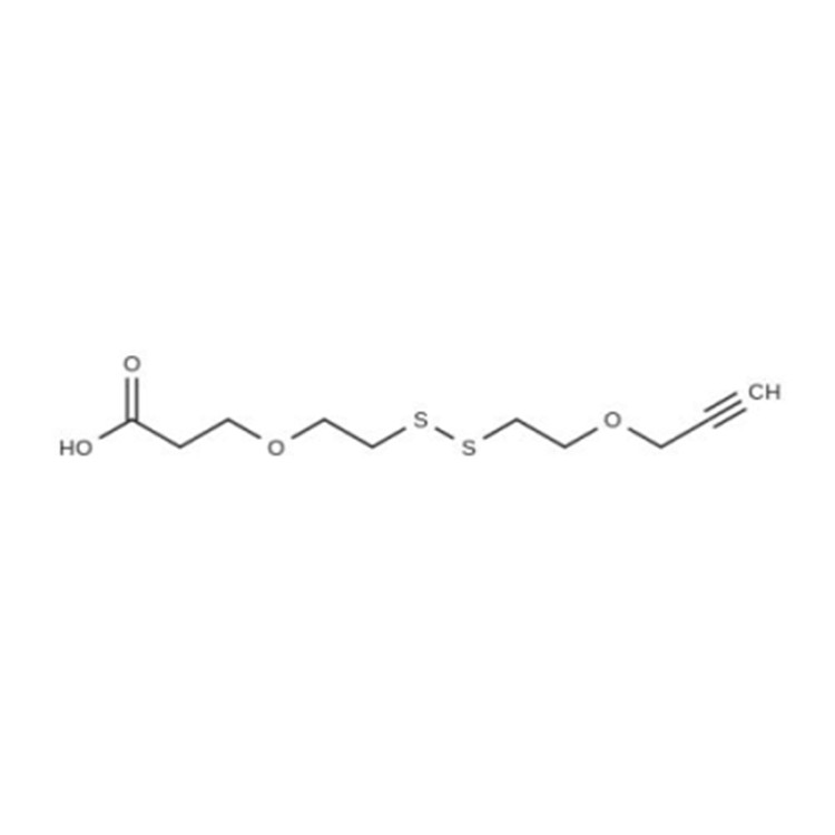 Propargyl-PEG1-SS-PEG1-acid